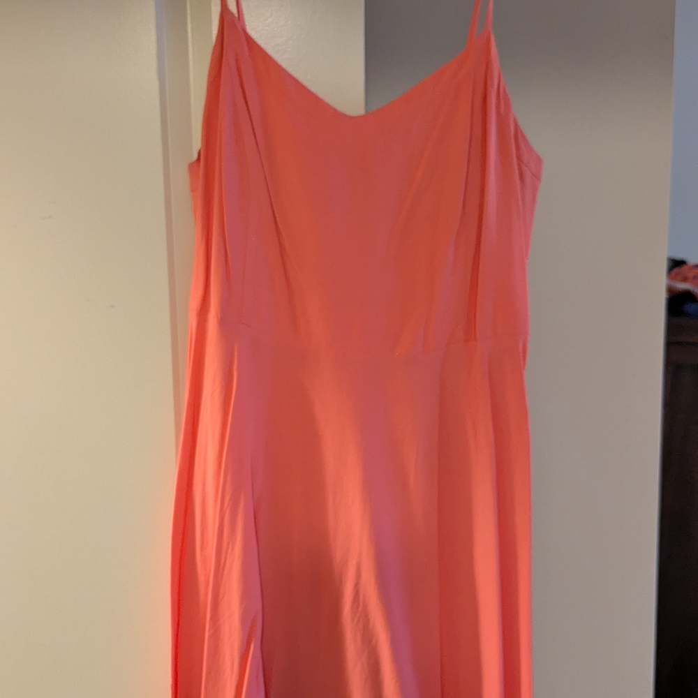 Old Navy Coral Sleeveless Dress